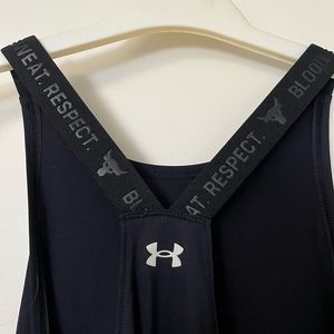 Underarmour Project Rock HeatGear tank top.